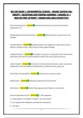 BIO 220 EXAM BUNDLE- ENVIROMENTAL SCIENCE &ndash; GRAND CANYON UNIVERSITY &vert; QUESTIONS AND VERIFIED ANSWERS &vert; GRADED A&plus; &vert; PASS ON FIRST ATTEMPT &vert; BRAND NEW 2026 UPDATE&excl;&excl;&excl;&excl;&excl;&excl;&excl;