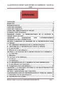 M&eacute;moire en vue de l'obtention du master 2