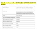 Scribe America Hospitalist Final UPDATED ACTUAL QUESTIONS AND CORRECT &NewLine;ANSWERS