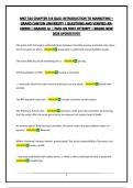 MKT 315 CHAPTER 5-8 QUIZ- INTRODUCTION TO MARKETING &ndash; GRAND CANYON UNIVERSITY &vert; QUESTIONS AND VERIFIED ANSWERS &vert; GRADED A&plus; &vert; PASS ON FIRST ATTEMPT &vert; BRAND NEW 2026 UPDATE&excl;&excl;&excl;&excl;&excl;&excl;&excl;