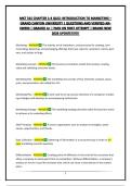 MKT 315 CHAPTER 1-4 QUIZ- INTRODUCTION TO MARKETING &ndash; GRAND CANYON UNIVERSITY &vert; QUESTIONS AND VERIFIED ANSWERS &vert; GRADED A&plus; &vert; PASS ON FIRST ATTEMPT &vert; BRAND NEW 2026 UPDATE&excl;&excl;&excl;&excl;&excl;&excl;&excl;