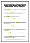 MKT 315 TEST- INTRODUCTION TO MARKETING &ndash; GRAND CANYON UNIVERSITY &vert; QUESTIONS AND VERIFIED ANSWERS &vert; GRADED A&plus; &vert; PASS ON FIRST ATTEMPT &vert; BRAND NEW 2026 UPDATE&excl;&excl;&excl;&excl;&excl;&excl;&excl;