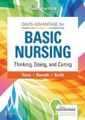 TEST BANK FOR Davis Advantage for Basic Nursing&colon; Thinking&comma; Doing&comma; and Caring&colon; Thinking&comma; Doing&comma; and Caring Third Edition by Leslie S&period; Treas &vert;&vert; ISBN &colon; 978-1719642071  &vert;&vert; ALL CHAPTERS COVERED &vert;&vert; REVIEWED LATEST EDITION &vert;&vert; A&plus; GUARANTEED &vert;&vert;