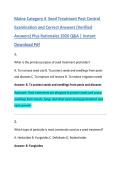 Maine Category 4 Seed Treatment Pest Control &NewLine;Examination and Correct Answers &lpar;Verified &NewLine;Answers&rpar; Plus Rationales 2026 Q&A &vert; Instant &NewLine;Download Pdf
