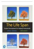 TEST BANK FOR The Life Span&colon; Human Development for Helping Professionals 5th Edition by Patricia Broderick &vert;&vert; ALL CHAPTERS COVERED &vert;&vert; A&plus; ASSURED &vert;&vert; ISBN&colon; 978-0135227763 &vert;&vert; Leave a Review &vert;