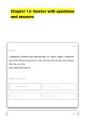 Chapter 12- Gender