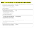 Module 5&comma; Quiz 5 UPDATED ACTUAL QUESTIONS AND CORRECT ANSWERS