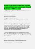 EVOLVE ELSEVIER HESI Med Surg Test Bank&NewLine;&vert; Exam Questions and Answers with Detailed&NewLine;Rationales &vert; 100&percnt; Accurate