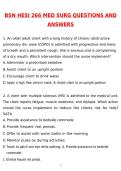 BSN HESI 266 Med Surg Exam Latest 2026 Actual Questions and Verified Answers &lpar;Latest 2026 &sol; 2027 Update&rpar; A&plus; Grade 100&percnt; Guarantee Verified by Experts - Nightingale College