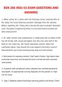 BSN HESI 266 MED SURG V2 EXAM Latest 2026 Actual Questions and Verified Answers &lpar;Latest 2026 &sol; 2027 Update&rpar; A&plus; Grade 100&percnt; Guarantee Verified by Experts - Nightingale College