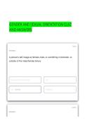 Gender and Sexual Orientation quiz