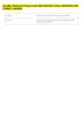 Scientific Method Test Study Guide 2025 UPDATED ACTUAL QUESTIONS AND &NewLine;CORRECT ANSWERS 