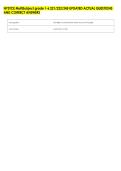 NYSTCE MultiSubject grade 1-6 221&sol;222&sol;245 UPDATED ACTUAL QUESTIONS &NewLine;AND CORRECT ANSWERS 