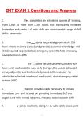 Ultimate EMT Exams Bundled 2026&ndash;2027 &vert; National Registry&comma; Final Written Exam & 200&plus; Verified Questions PDF EMT Mastery Mega Bundle 2026 &vert; EMT-B Midterm&comma; Module 3 Exam & Final Examination Multiple Choice Questions Complete EMT Certification Prep Package 20