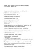 LARE - SECTION 4 QUESTIONS WITH VERIFIED ACCURATE ANSWERS