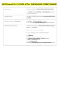 NRS110 Exam&num;3 Ch&period;19 UPDATED ACTUAL QUESTIONS AND CORRECT ANSWERS 