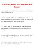 2026 NSG6020 &sol; NSG 6020 Week 2 Quiz Exam Actual Questions & Answers &lpar;Latest 2026 &sol; 2027 Update&rpar; 100&percnt; Guarantee Pass &lpar;Verified Answers&rpar;