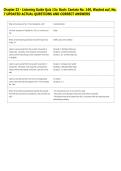 Chapter 23 - Listening Guide Quiz 13c&colon; Bach&colon; Cantata No&period; 140&comma; Wachet auf&comma; No&period; &NewLine;7 UPDATED ACTUAL QUESTIONS AND CORRECT ANSWERS 