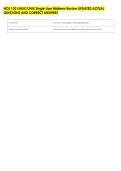 NOS 120 LINUX&sol;UNIX Single User Midterm Review UPDATED ACTUAL &NewLine;QUESTIONS AND CORRECT ANSWERS 