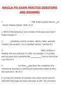 Ultimate NASCLA Exam Bundle 2026&ndash;2027 &vert; Business Law & Management&comma; PSI Practice Tests & Verified Answers PDF NASCLA Business Law & Project Management Mega Bundle 2026 &vert; Practice Test 2&comma; PSI Exams & Contractor Seminar Prep Complete NASCLA Exam Prep Package