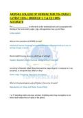 ARIZONA COLLEGE OF NURSING NUR 356 EXAM 1 &NewLine;LATEST 2026 &vert; &lpar;MODULE 1&comma; 2&comma;& 3&rpar;&vert; 100&percnt; &NewLine;ACCURATE 