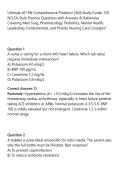 Ultimate ATI RN Comprehensive Predictor 2026 Study Guide&colon; 150&NewLine;NCLEX-Style Practice Questions with Answers & Rationales&NewLine;Covering Med-Surg&comma; Pharmacology&comma; Pediatrics&comma; Mental Health&comma;&NewLine;Leadership&comma; Fundamentals&comma; and Priority Nursing Care Concepts
