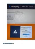 NR601 Week 8 Final Exam Due 1st March 2026 Complete Actual Exam Questions 1- 100 NR 601 Primary Care of the Maturing and Aged Family Practicum NR 601 Midterm and Finals Examplify Online Proctored Exam Questions and Answers &vert; 100&percnt; Pass Guaranteed &vert; Graded