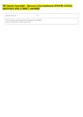ITEC Beauty Specialist - Skincare & Eye treatments UPDATED ACTUAL &NewLine;QUESTIONS AND CORRECT ANSWERS