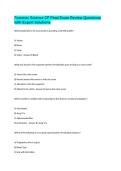 Forensic Science CP Final Exam Review Questions with Expert Solutions