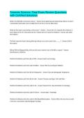 Forensic Science&colon; Final Exam Review Questions with Certified Solutions