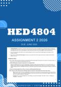 HED4804 Assignment 2 2026 - Due 22 June 2026