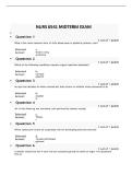 NURS 6541 MIDTERM EXAM &vert; QUESTIONS AND ANSWERS &vert; 2026 UPDATE &vert; 100&percnt; CORRECT - WALDEN&period;