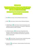 CPO Exam Test  &NewLine;Comprehensive Resource To Help You Ace 2026-2027 Exams &NewLine;Includes Frequently Tested Questions With ELABORATED &NewLine;100&percnt; Correct COMPLETE SOLUTIONS &NewLine;Guaranteed Pass First Attempt&excl;&excl; Current Update&excl;&excl;  &NewLine;Instant Download Pdf