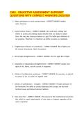 C963 - OBJECTIVE ASSESSMENT SUPERSET QUESTIONS WITH CORRECT ANSWERS 2025-2026
