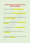 Aceable Exam Questions and 100&percnt; correct answers &NewLine;&vert;Graded A&plus; &lpar;2026&sol;2027&rpar; 