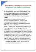 2025&sol;2026 &ndash; ATI RN Mental Health Proctored 2025&period; Complete NGN-Based TEST WITH CORRECT QUESTIONS AND ANSWERS The client experiences psychosis within 1 month of substance intoxication or withdrawal&period; May be caused by medications intend for therape