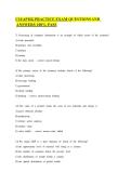C10 AP HG PRACTICE EXAM QUESTIONS AND ANSWERS 100&percnt;PASS&period;