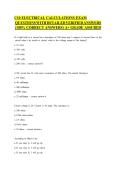 C10 ELECTRICAL CALCULATIONS EXAM QUESTIONS WITH DETAILED VERIFIED ANSWERS 2026