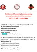 NR 546 Advanced Pharṃacology Psychopharṃacology  &NewLine;for the Psychiatric-Ṃental Health Nurse Practitioner &NewLine;Ṃidterṃ Exaṃ Week 4