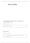 NSG 210 TEST ONE - NEWBORN ASSESSMENT &plus; GROWTH-DEVELOPMENT QUESTIONS AND ANSWERS ALL CORRECT