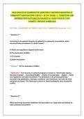 CMCA PrACtiCe exAMinAtion&comma; 2026&sol;2027 Certified MAnAger of&NewLine;CoMMunity AssoCiAtions &lpar;CMCA&rpar; &ndash; M-100 exAM &vert;&vert;&vert;&vert;questions And&NewLine;Answers with rAtionAles&sol;grAded A&plus;&sol;2026 uPdAte&sol;100&percnt;&NewLine;CorreCt &sol;instAnt downloAd 