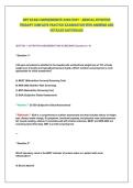 MNT ExaM CoMprEhENsivE 2026&sol;2027 &ndash; MEdiCal NuTriTioN&NewLine;ThErapy CoMplETE praCTiCE ExaMiNaTioN wiTh aNswErs aNd&NewLine;dETailEd raTioNalEs 