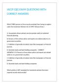 IACCP &lpar;QE&rpar; EXAM QUESTIONS WITH CORRECT ANSWERS 