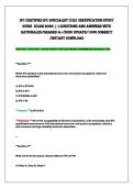IPC CertIfIed IPC SPeCIalISt &lpar;CIS&rpar; CertIfICatIon Study&NewLine;GuIde exam 2026&vert;&vert;&vert;&vert;queStIonS and anSwerS wIth&NewLine;ratIonaleS&sol;Graded a&plus;&sol;2026 uPdate&sol;100&percnt; CorreCt&NewLine;&sol;InStant download 