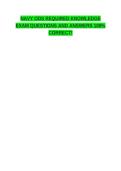 NAVY ODS FINAL EXAM BUNDLE&lpar;COMPLETE PACKAGE DEAL&rpar;QUESTIONS AND ANSWERS 100&percnt; CORRECT
