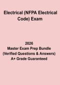 Electrical &lpar;NFPA Electrical Code&rpar; Exam &ndash; Complete NEC&sol;NFPA 70 Study Guide & Practice Questions &lpar;2026 Updated&rpar;