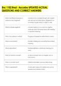 Enc 1102 final - Ascorbe UPDATED ACTUAL &NewLine;QUESTIONS AND CORRECT ANSWERS 