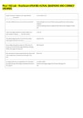 Phys 1102 Lab - Final Exam UPDATED ACTUAL QUESTIONS AND CORRECT &NewLine;ANSWERS 