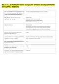 ENC 1102 Lab MLA Exam Review Study Guide UPDATED ACTUAL QUESTIONS &NewLine;AND CORRECT ANSWERS