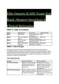 Elite Ontario ICADC Exam Test Bank 2026&sol;2027&colon; 40&plus; Mastery Questions & Clinical Rationales &lpar;S-Tier&rpar;